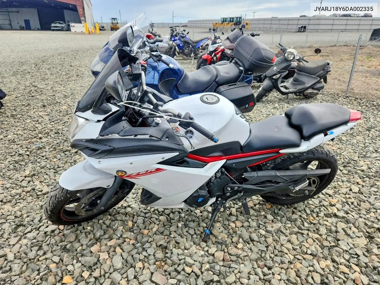 2013 Yamaha Fz6R VIN: JYARJ18Y6DA002335 Lot: 60850996