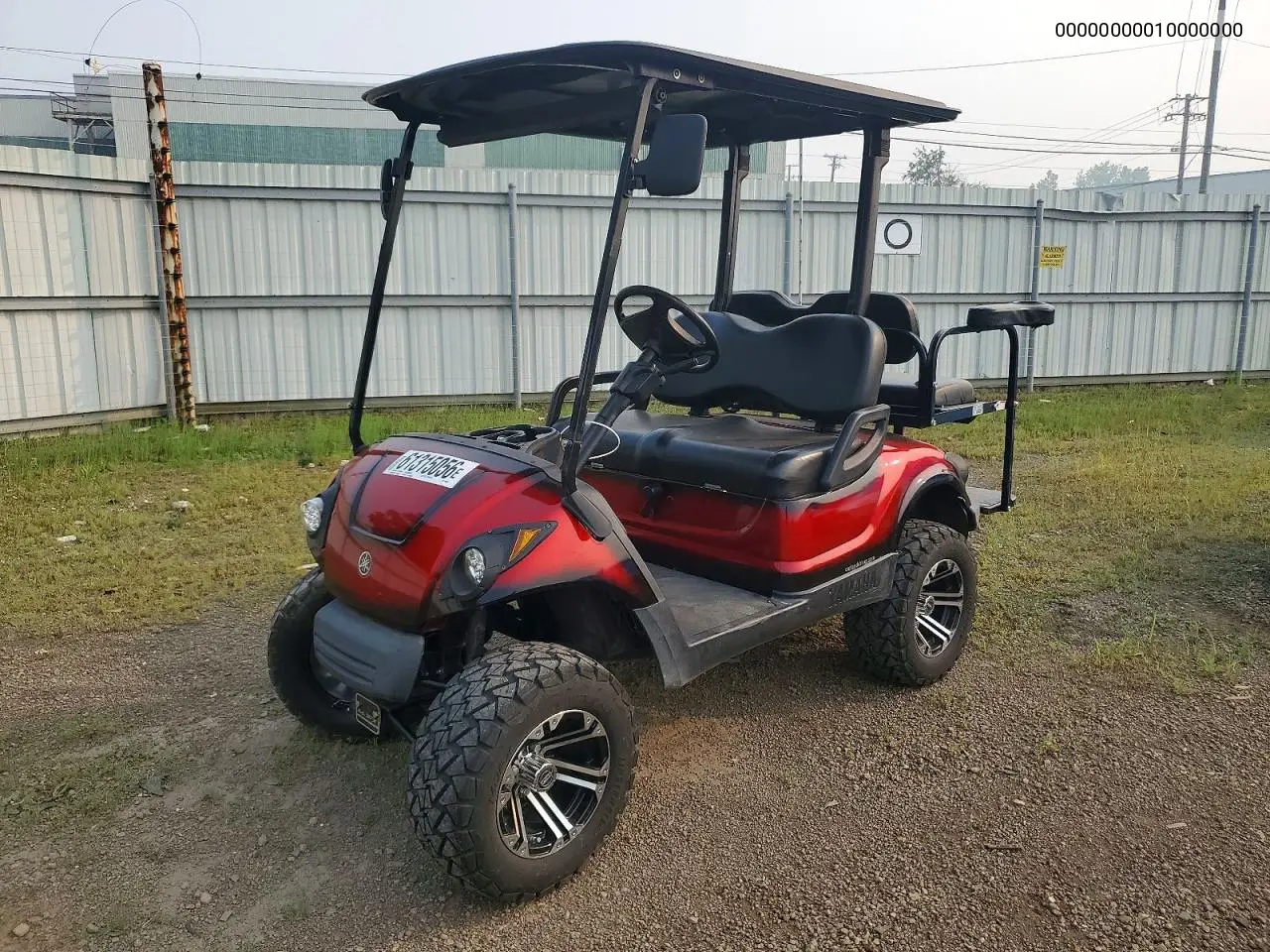 2013 Yamaha Golf Cart VIN: 00000000010000000 Lot: 61315056