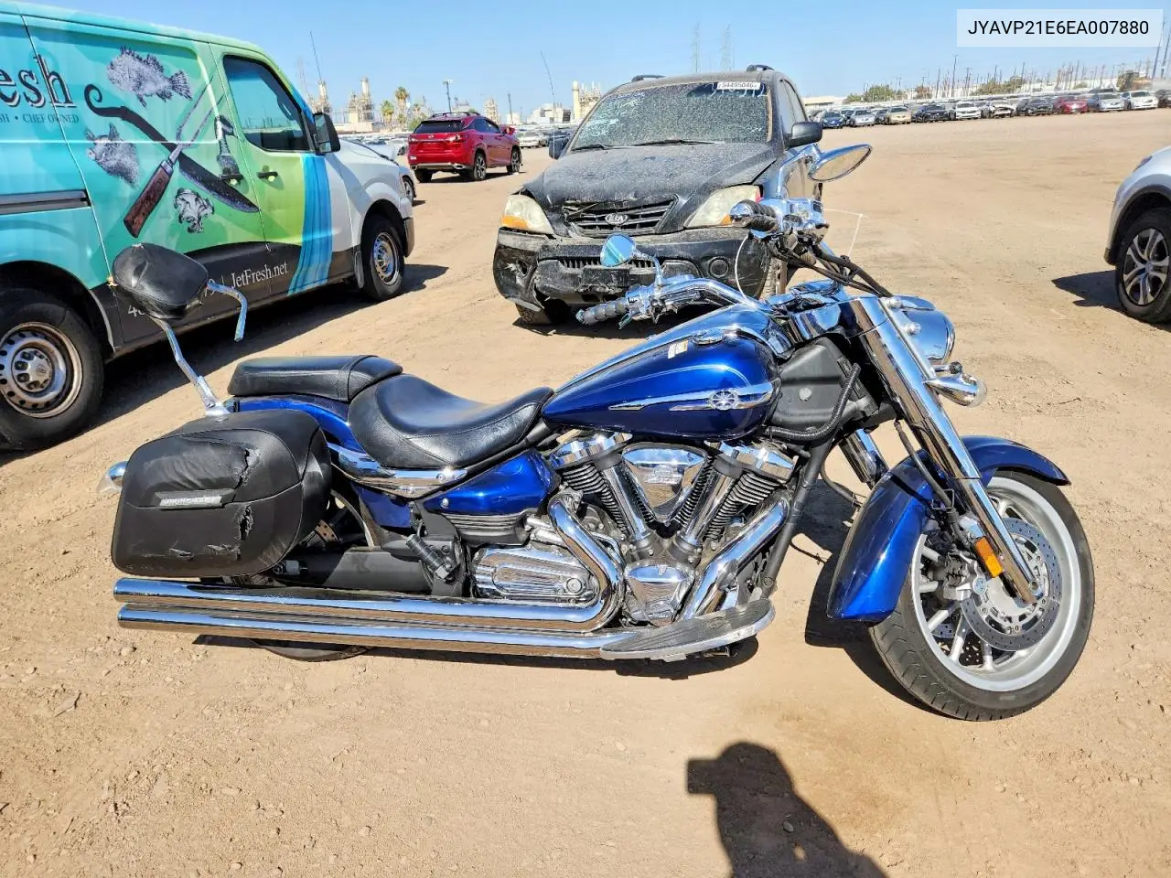 2014 Yamaha Xv1900 A VIN: JYAVP21E6EA007880 Lot: 54104116