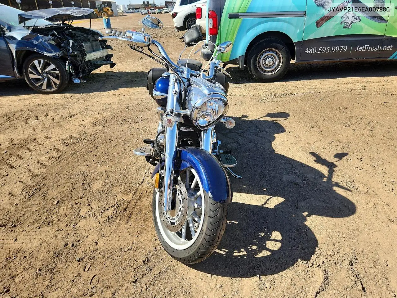 2014 Yamaha Xv1900 A VIN: JYAVP21E6EA007880 Lot: 54104116