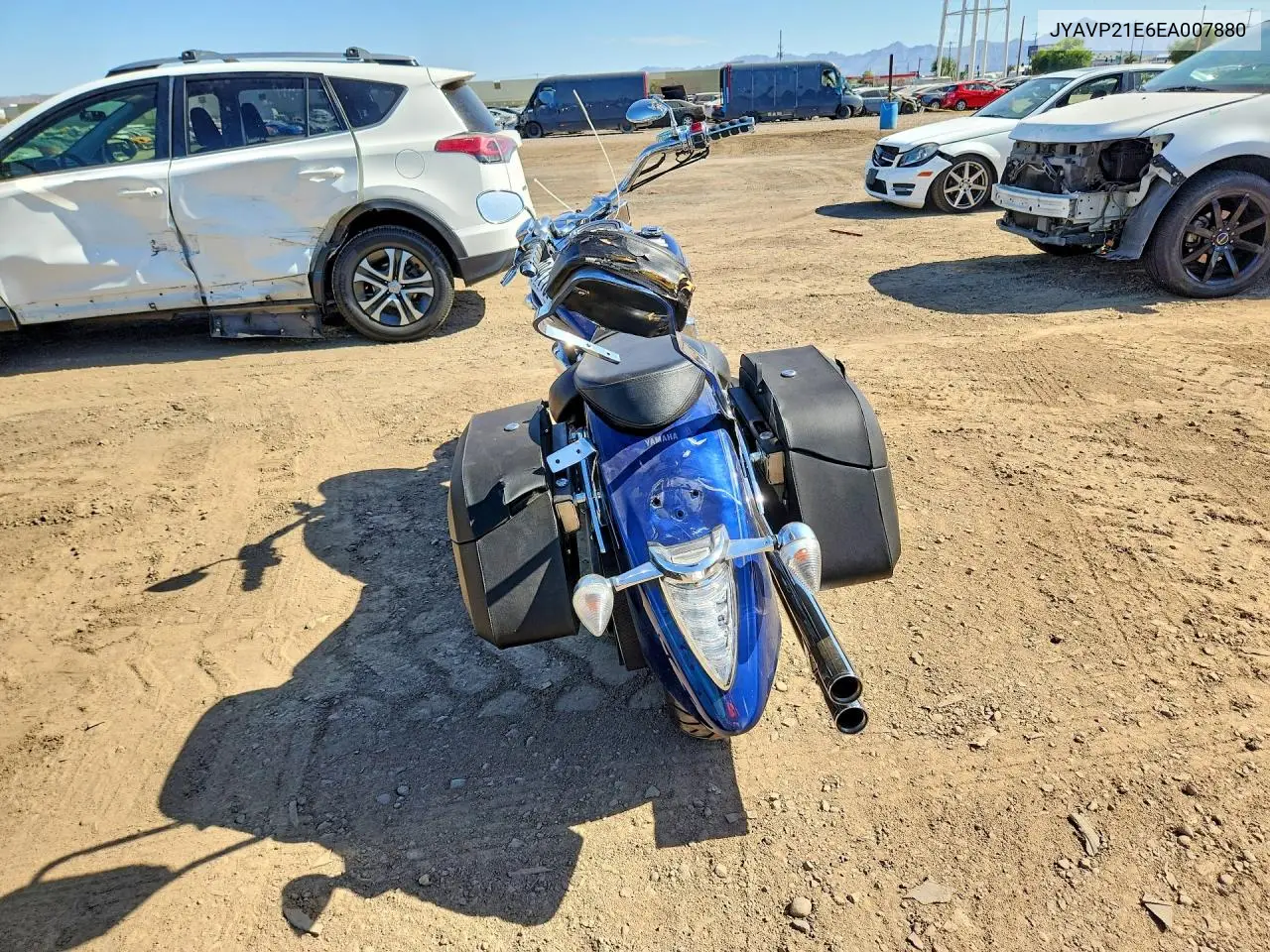 2014 Yamaha Xv1900 A VIN: JYAVP21E6EA007880 Lot: 54104116
