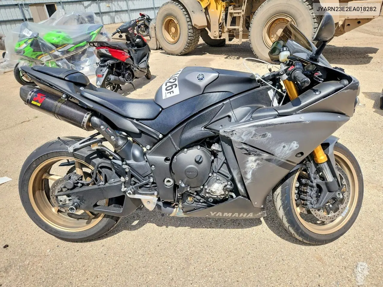 2014 Yamaha Yzfr1 VIN: JYARN23E2EA018282 Lot: 54344426