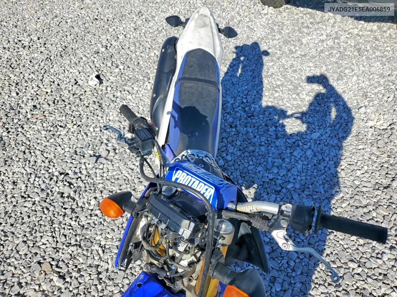 2014 Yamaha Wr250 R VIN: JYADG21E5EA006859 Lot: 60043606