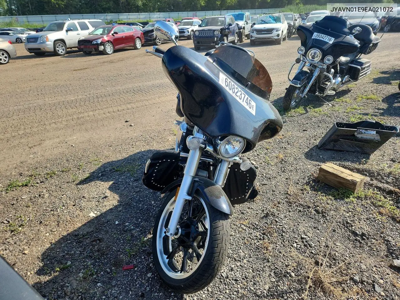 2014 Yamaha Xvs950 A VIN: JYAVN01E9EA021072 Lot: 60823746