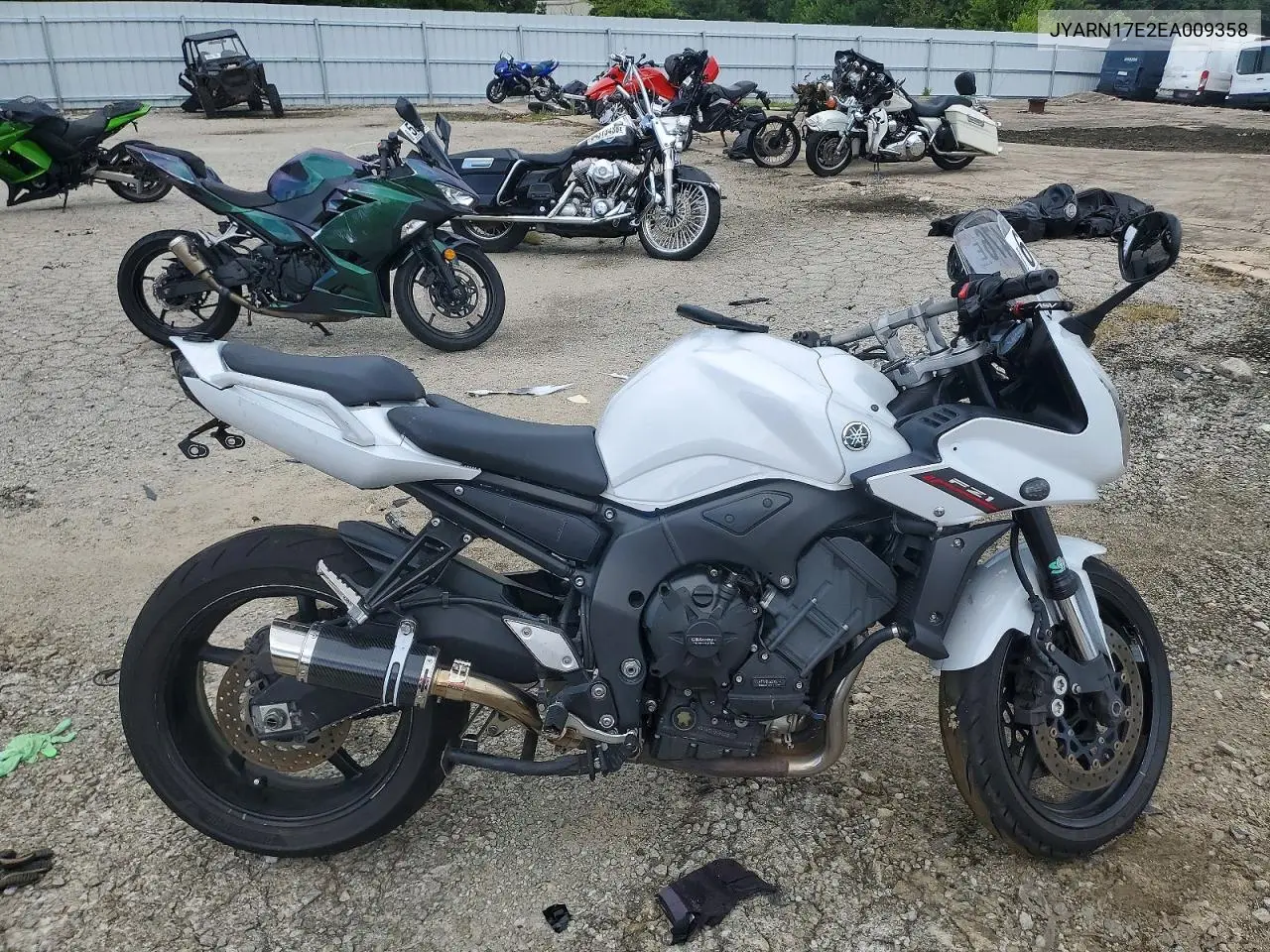 2014 Yamaha Fz1 S VIN: JYARN17E2EA009358 Lot: 61406476