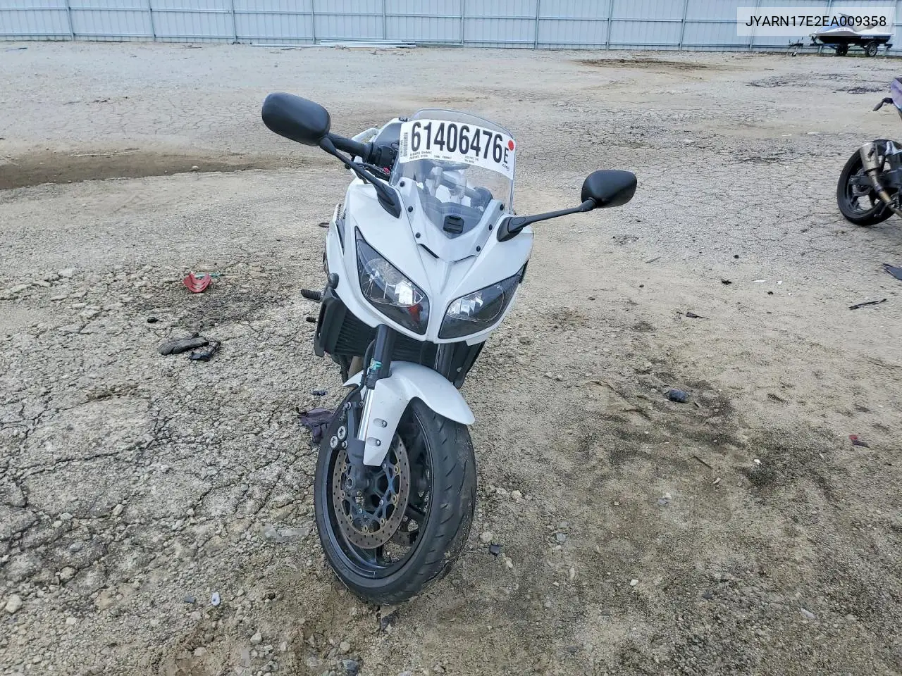 2014 Yamaha Fz1 S VIN: JYARN17E2EA009358 Lot: 61406476