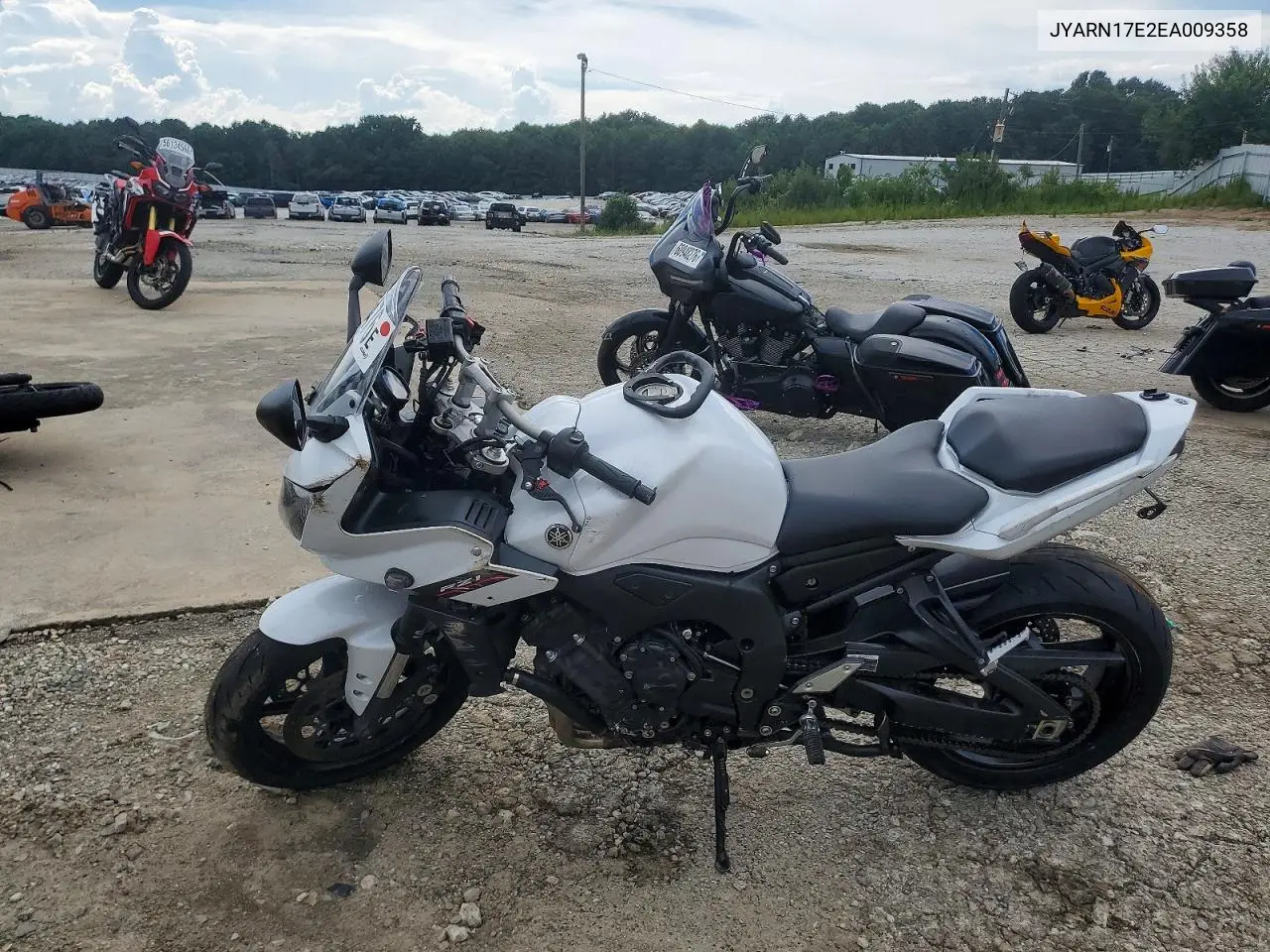 2014 Yamaha Fz1 S VIN: JYARN17E2EA009358 Lot: 61406476