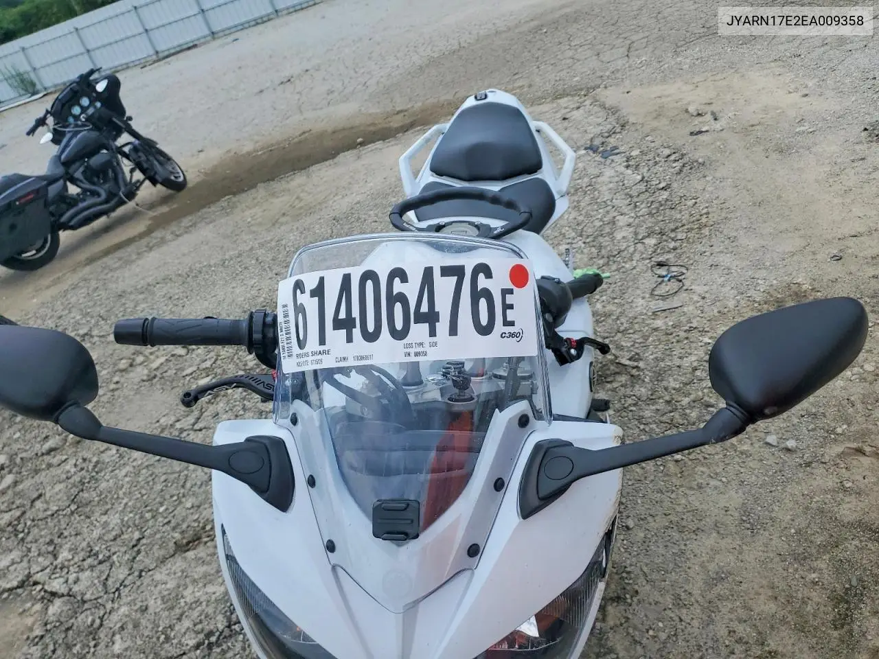 2014 Yamaha Fz1 S VIN: JYARN17E2EA009358 Lot: 61406476