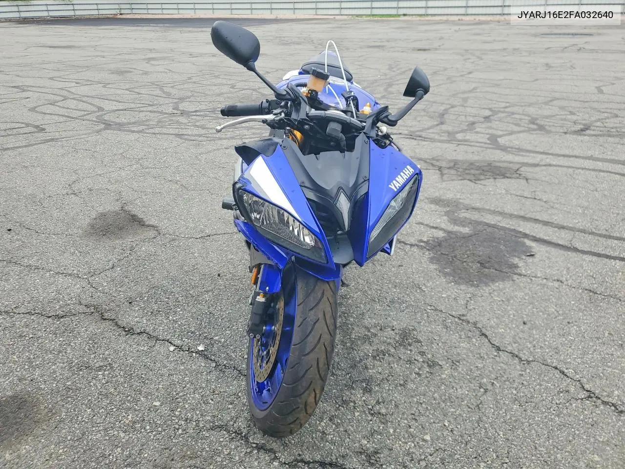 2015 Yamaha Yzfr6 VIN: JYARJ16E2FA032640 Lot: 53569516