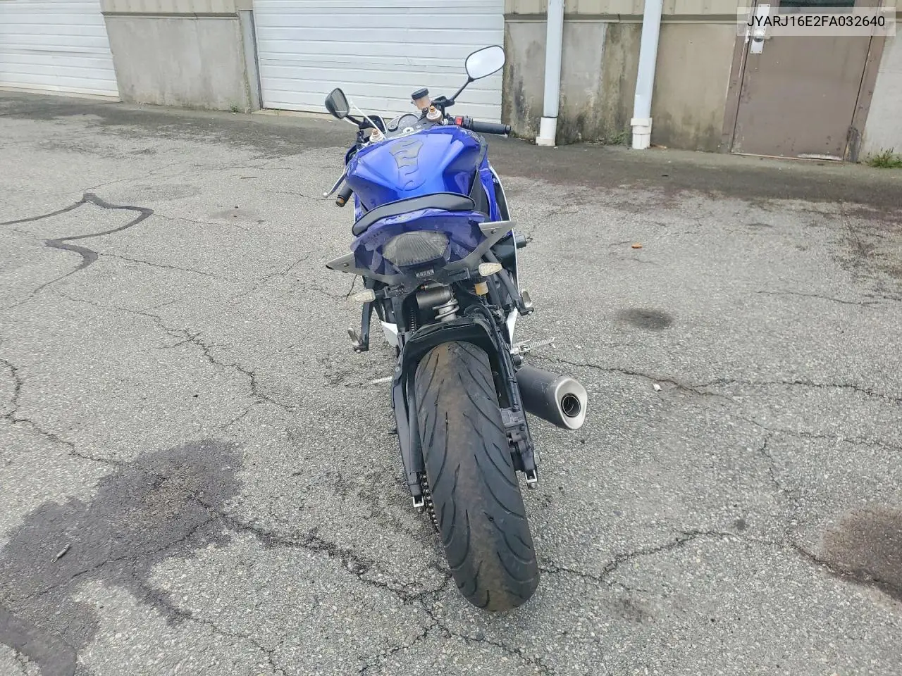 2015 Yamaha Yzfr6 VIN: JYARJ16E2FA032640 Lot: 53569516