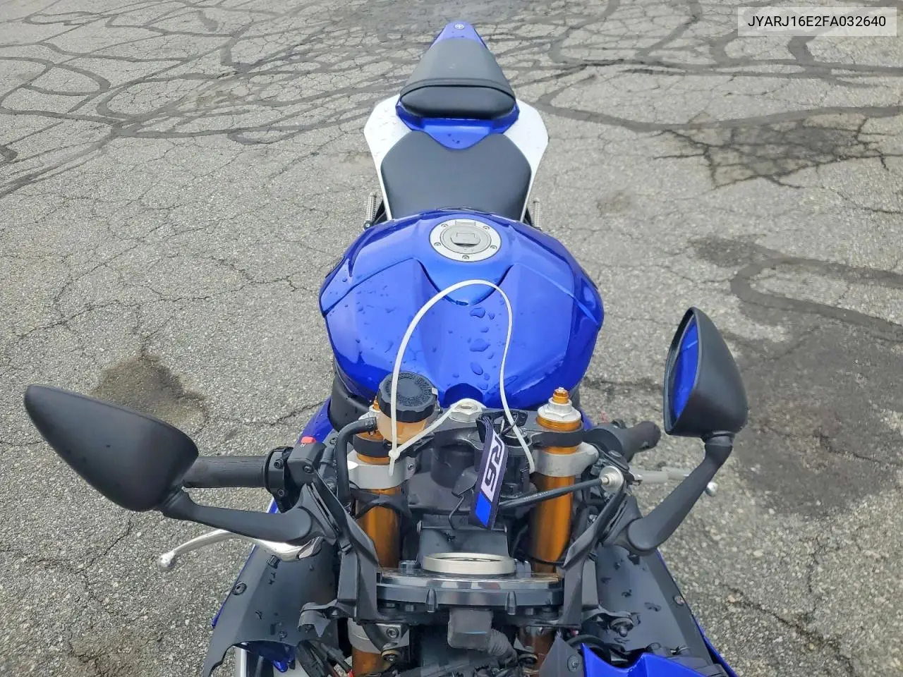2015 Yamaha Yzfr6 VIN: JYARJ16E2FA032640 Lot: 53569516