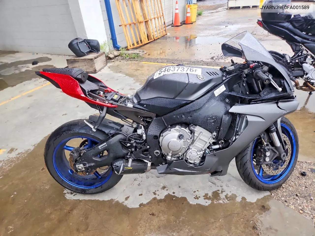2015 Yamaha Yzfr1 VIN: JYARN39E0FA001589 Lot: 54637376