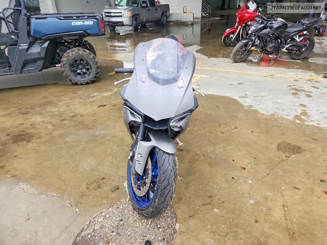 2015 Yamaha Yzfr1 VIN: JYARN39E0FA001589 Lot: 54637376