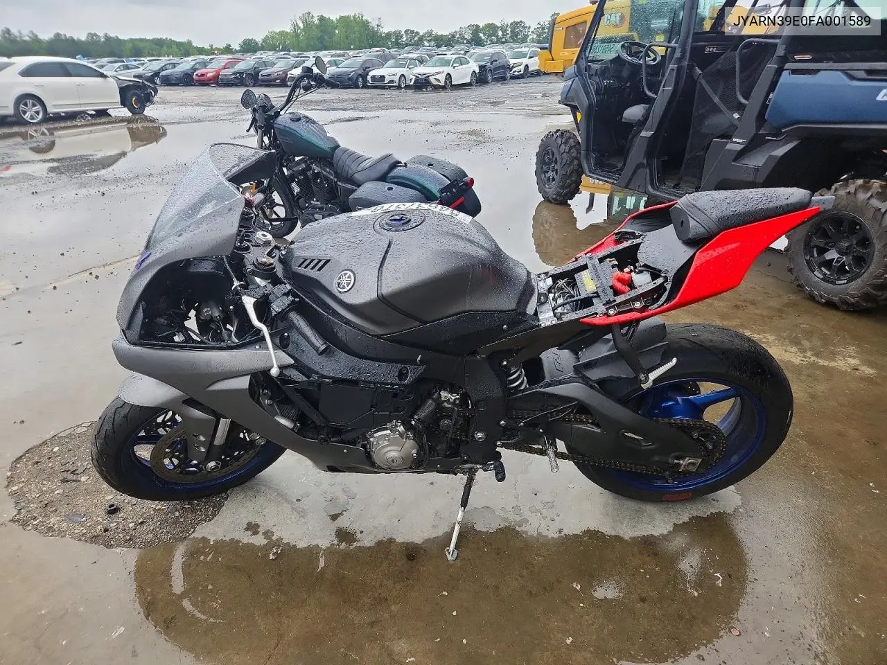 2015 Yamaha Yzfr1 VIN: JYARN39E0FA001589 Lot: 54637376
