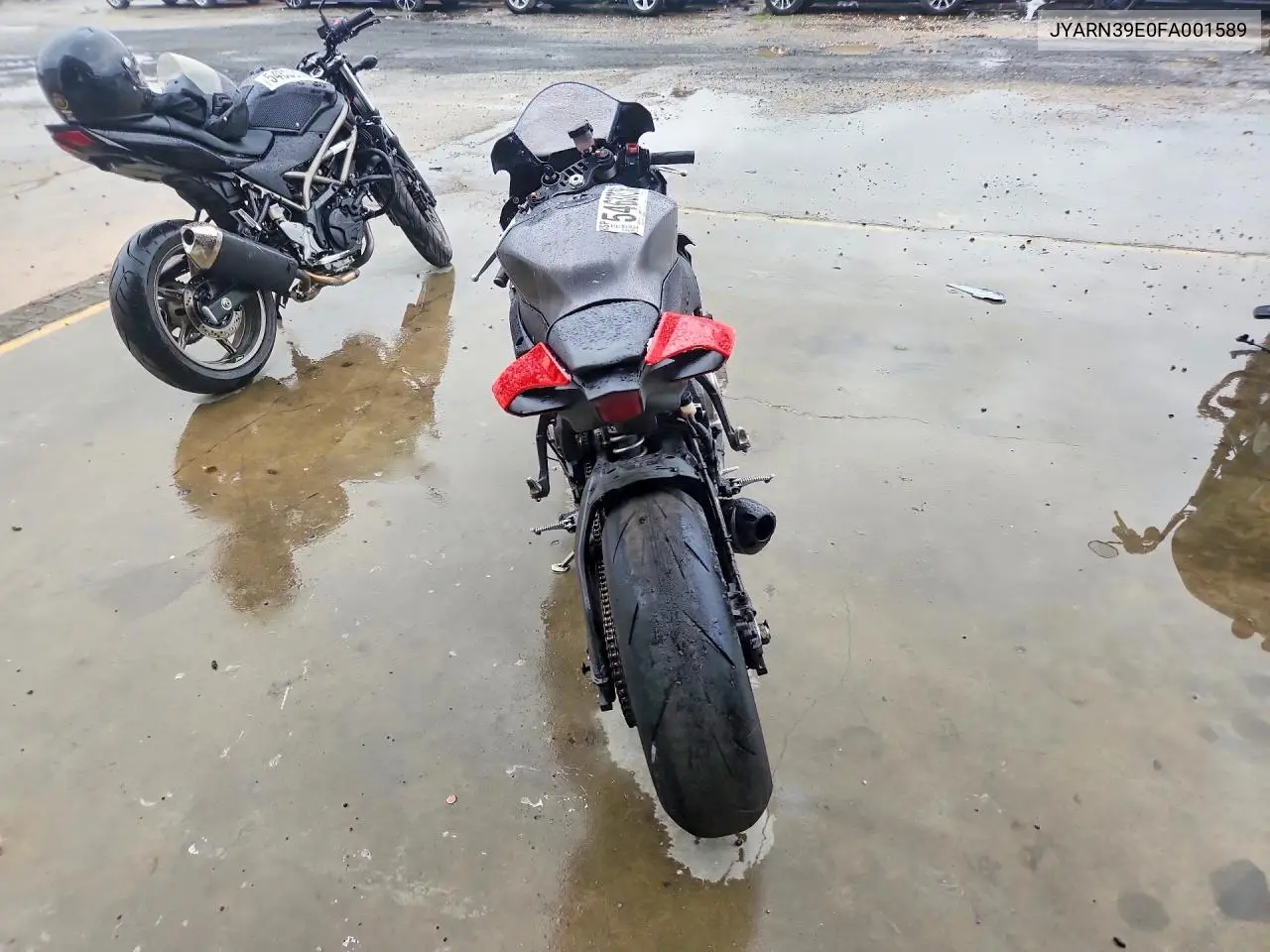 2015 Yamaha Yzfr1 VIN: JYARN39E0FA001589 Lot: 54637376