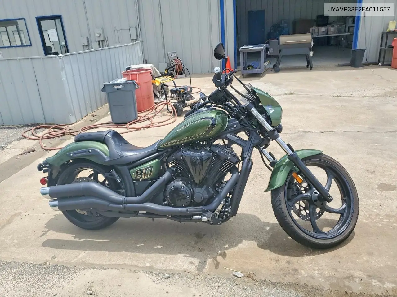 2015 Yamaha Xvs1300 Cu VIN: JYAVP33E2FA011557 Lot: 55805316