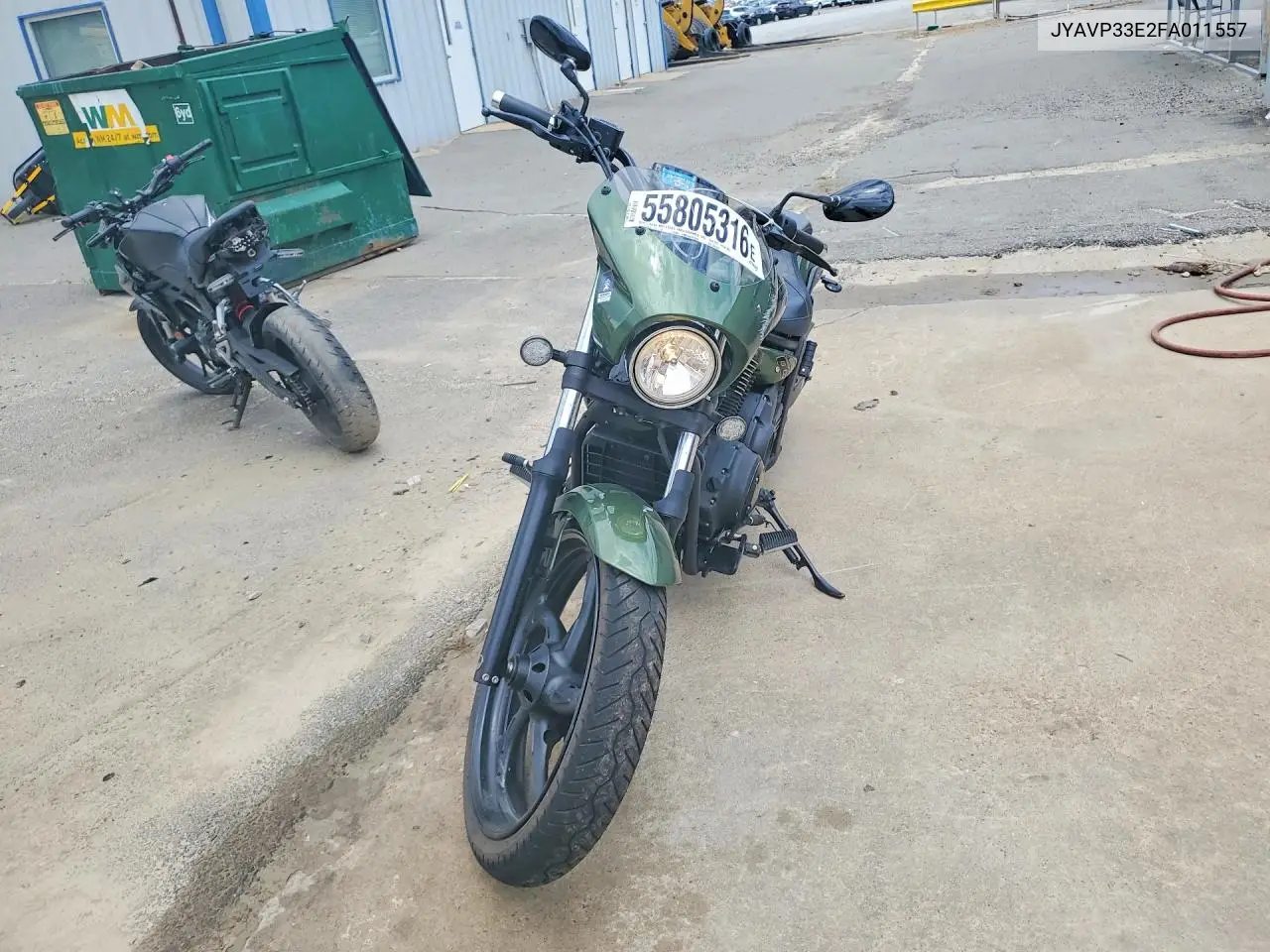 2015 Yamaha Xvs1300 Cu VIN: JYAVP33E2FA011557 Lot: 55805316