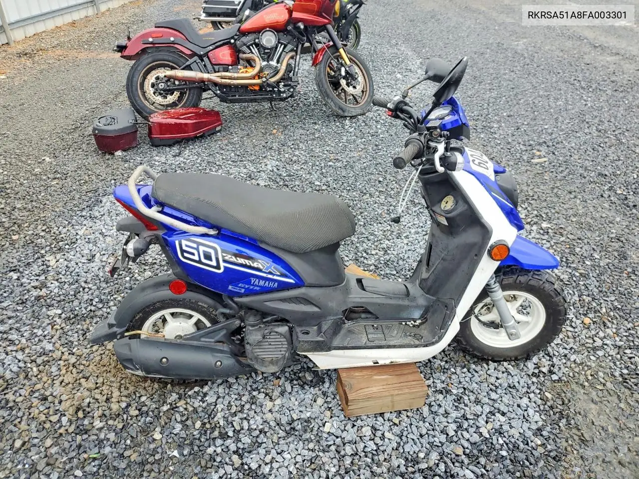 2015 Yamaha Yw50 Fx VIN: RKRSA51A8FA003301 Lot: 60468786