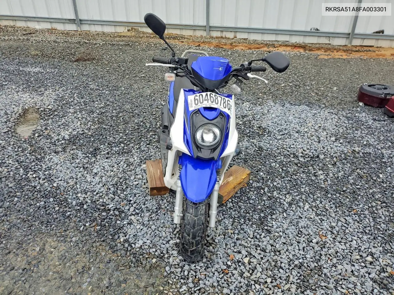 2015 Yamaha Yw50 Fx VIN: RKRSA51A8FA003301 Lot: 60468786