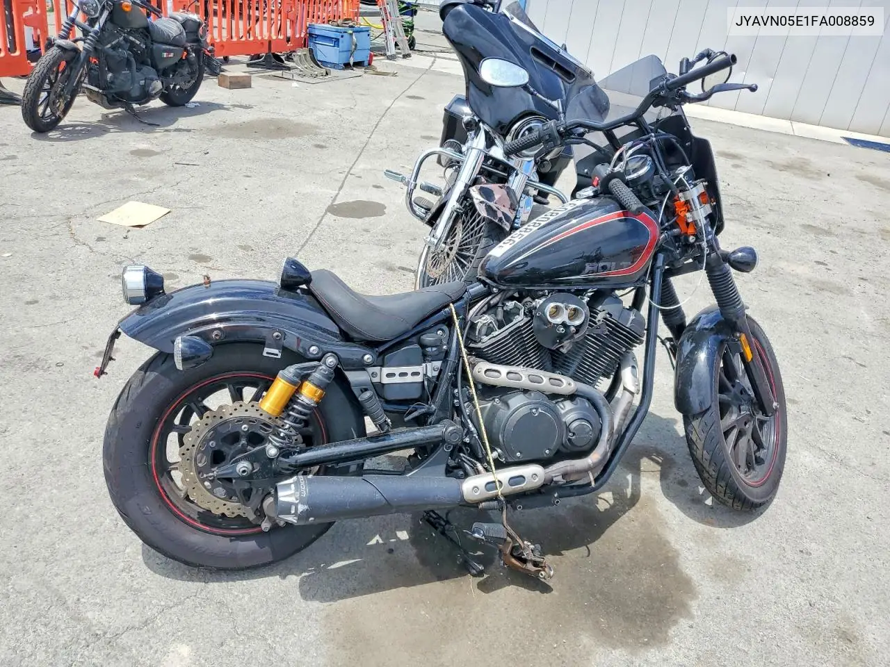 2015 Yamaha Xvs950 Cu VIN: JYAVN05E1FA008859 Lot: 60808856