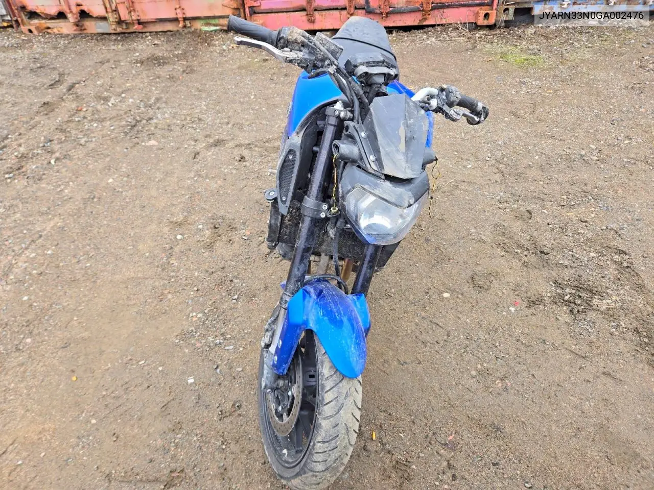 2016 Yamaha Fz09 VIN: JYARN33N0GA002476 Lot: 51969716