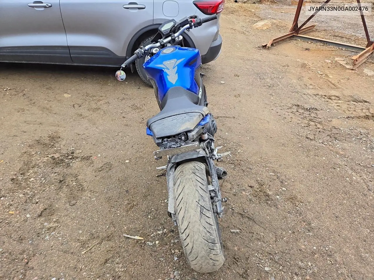 2016 Yamaha Fz09 VIN: JYARN33N0GA002476 Lot: 51969716