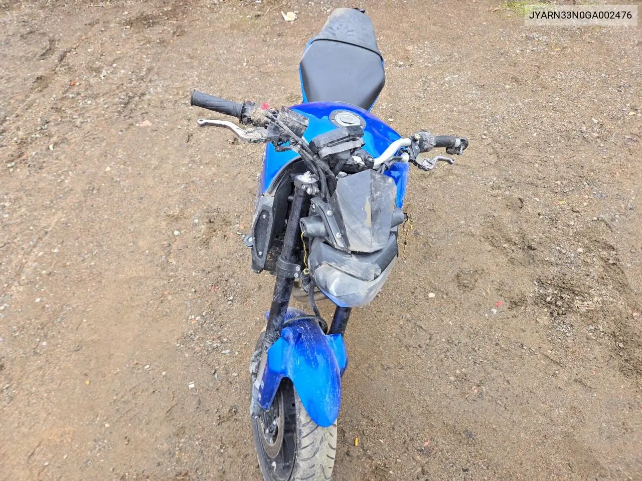 2016 Yamaha Fz09 VIN: JYARN33N0GA002476 Lot: 51969716