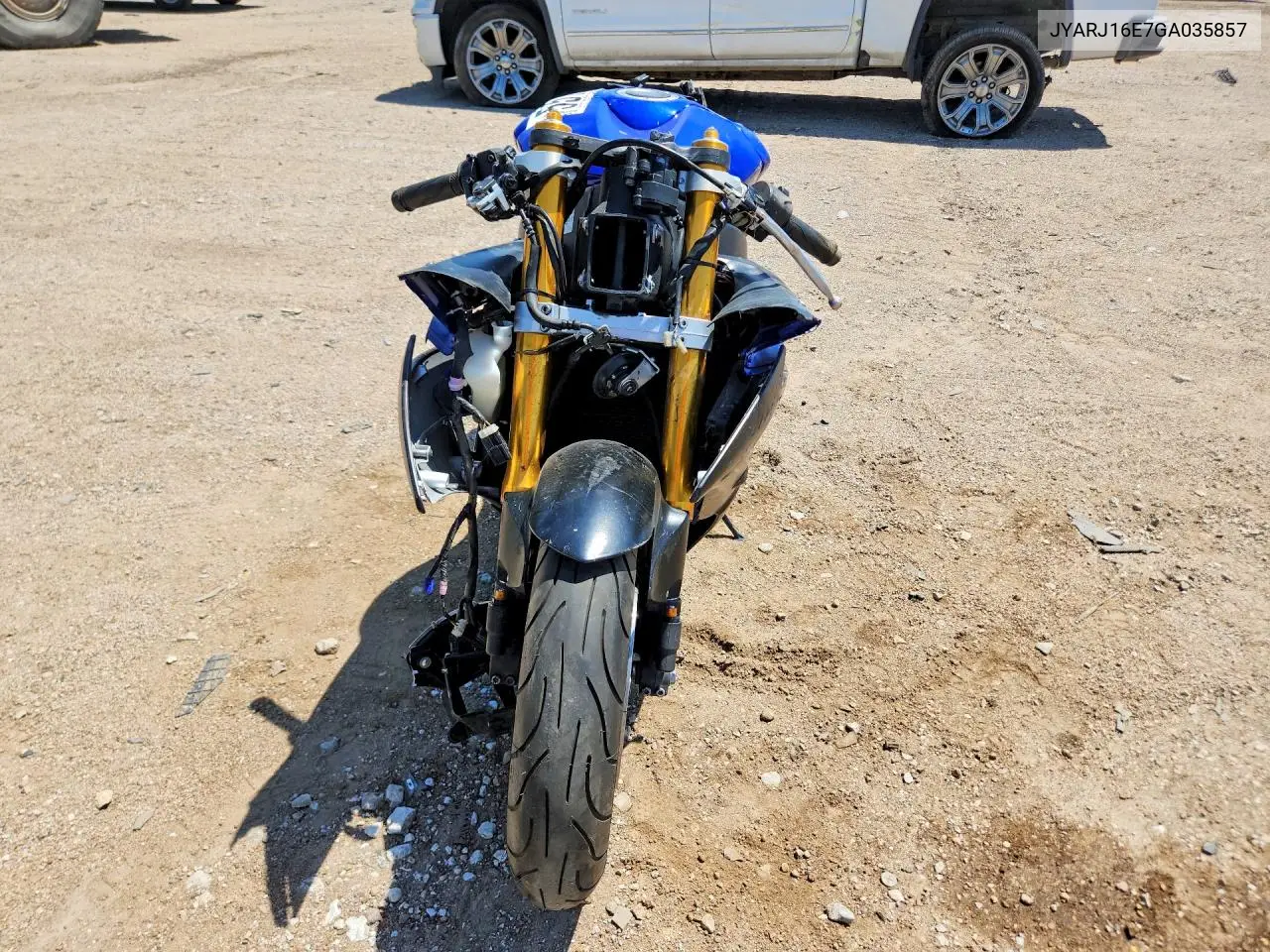 2016 Yamaha Yzfr6 VIN: JYARJ16E7GA035857 Lot: 55121206
