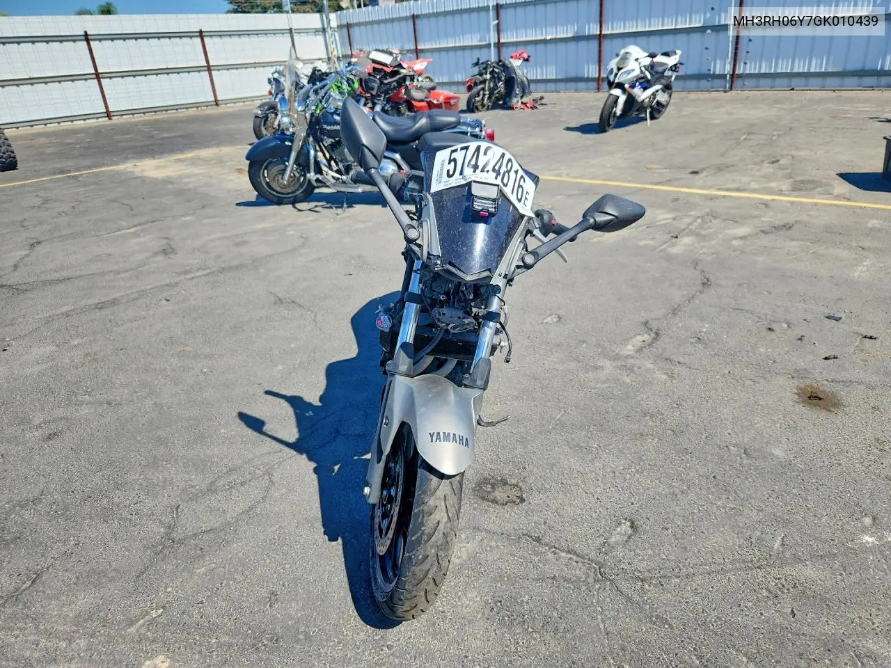 2016 Yamaha Yzfr3 VIN: MH3RH06Y7GK010439 Lot: 57424816