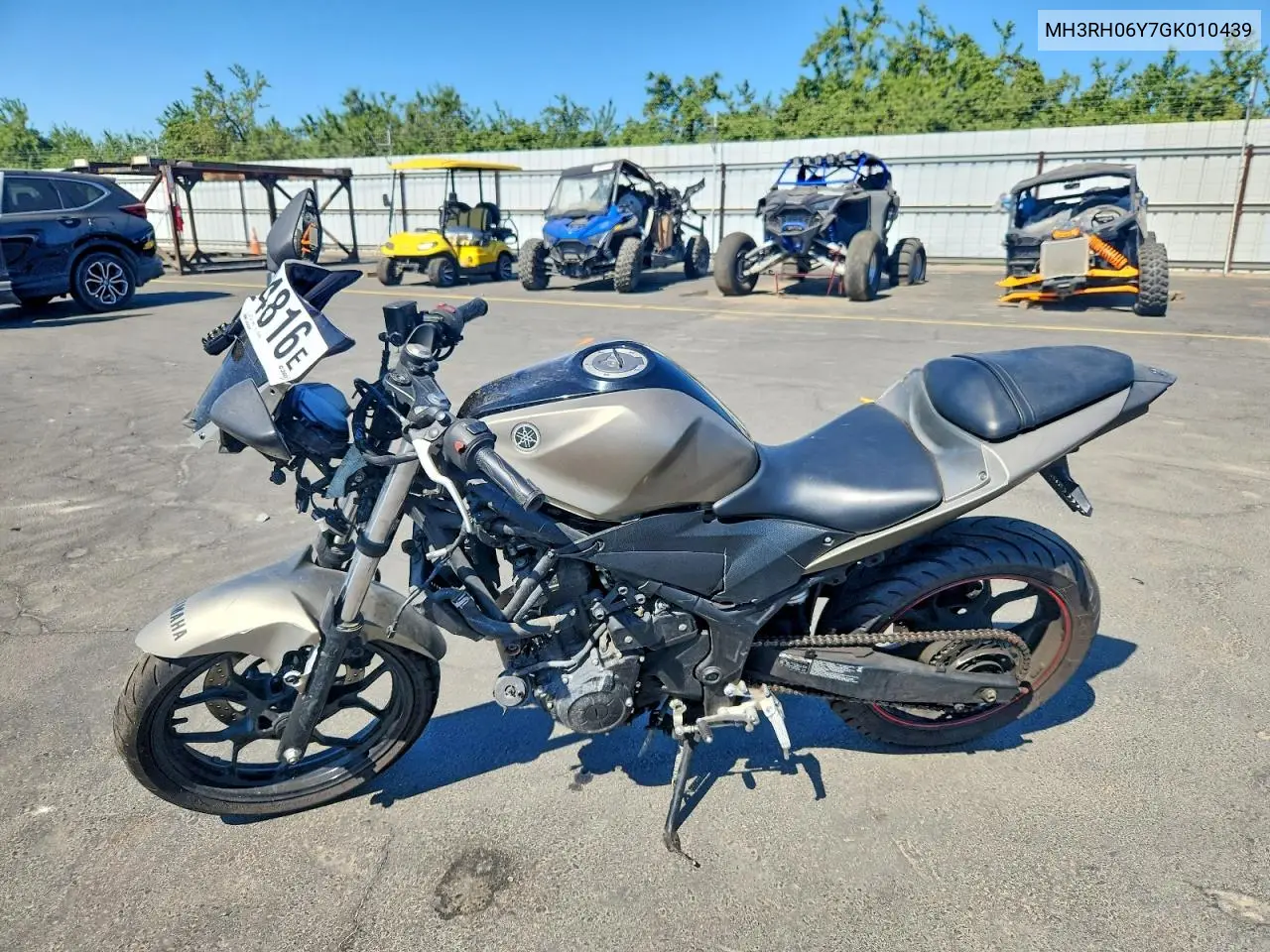 2016 Yamaha Yzfr3 VIN: MH3RH06Y7GK010439 Lot: 57424816