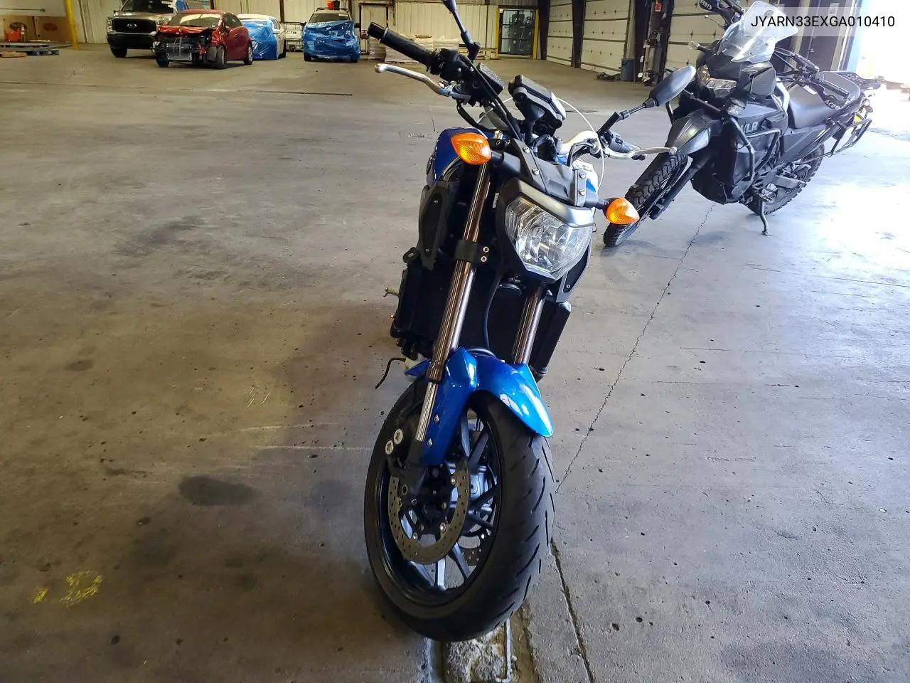 2016 Yamaha Fz09 VIN: JYARN33EXGA010410 Lot: 61016816