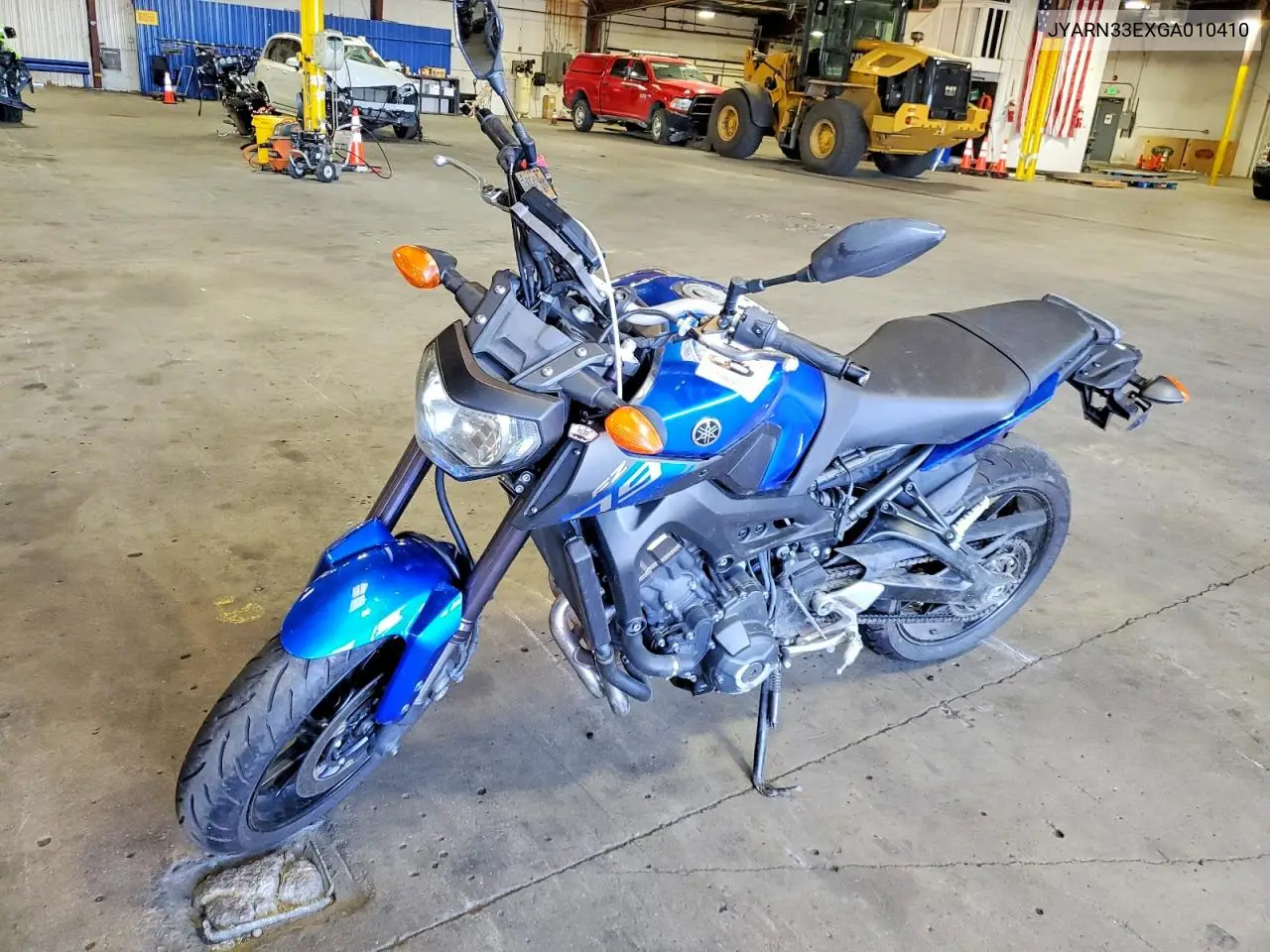 2016 Yamaha Fz09 VIN: JYARN33EXGA010410 Lot: 61016816