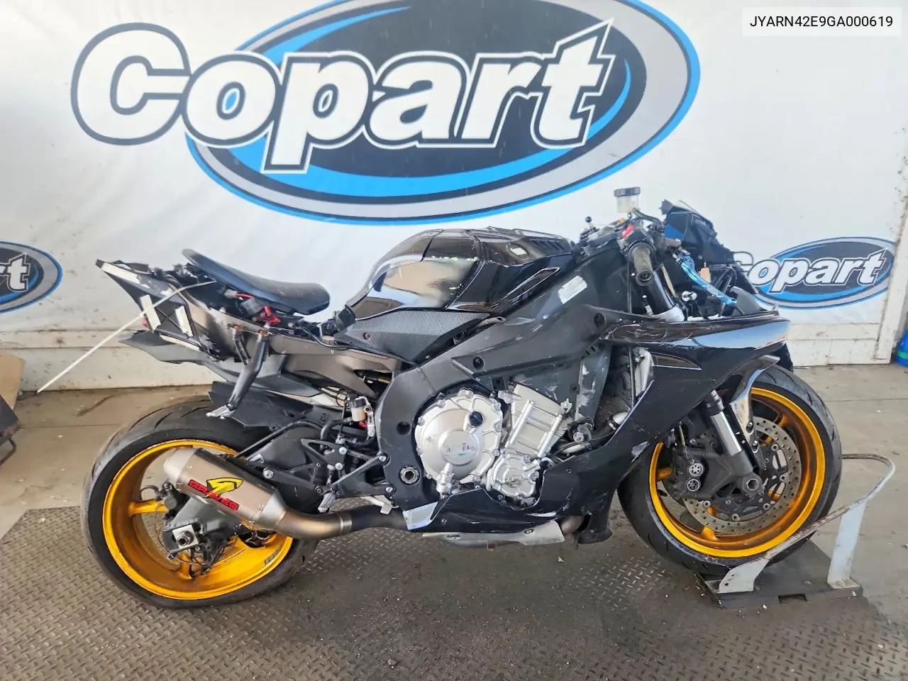 2016 Yamaha Yzfr1S VIN: JYARN42E9GA000619 Lot: 61397816