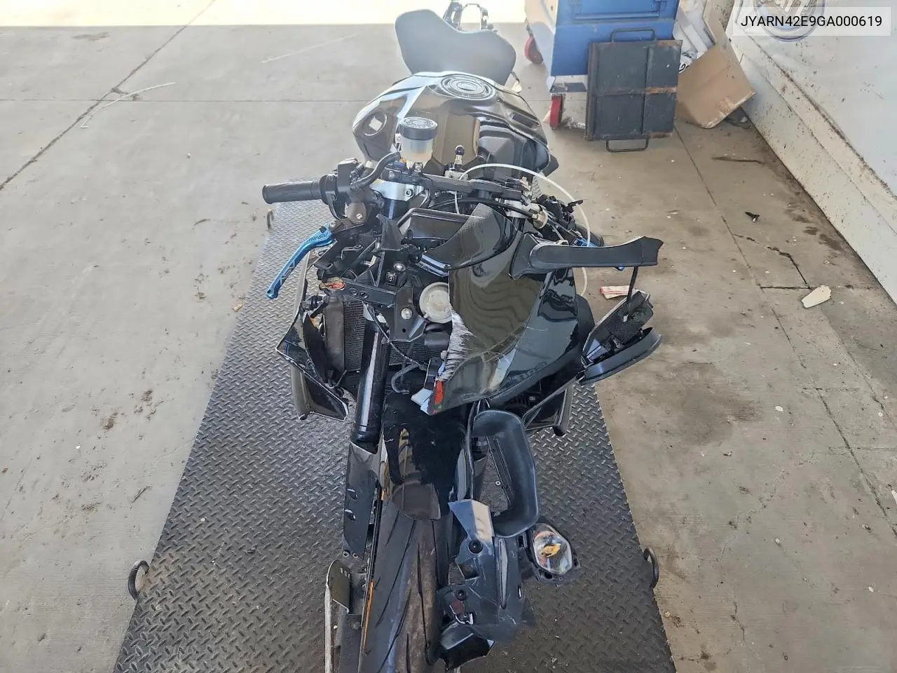 2016 Yamaha Yzfr1S VIN: JYARN42E9GA000619 Lot: 61397816