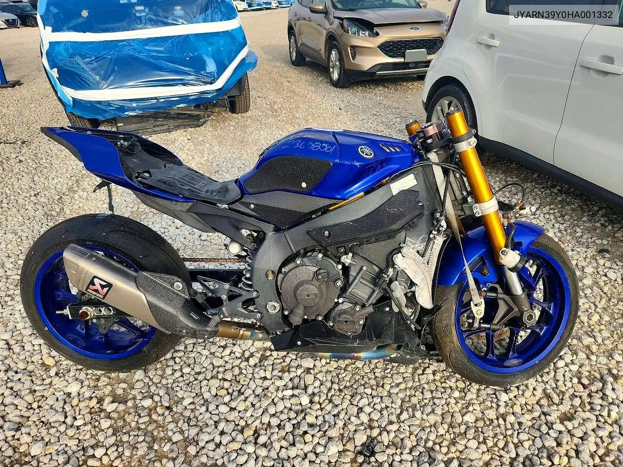 2017 Yamaha Yzfr1 C VIN: JYARN39Y0HA001332 Lot: 50635176