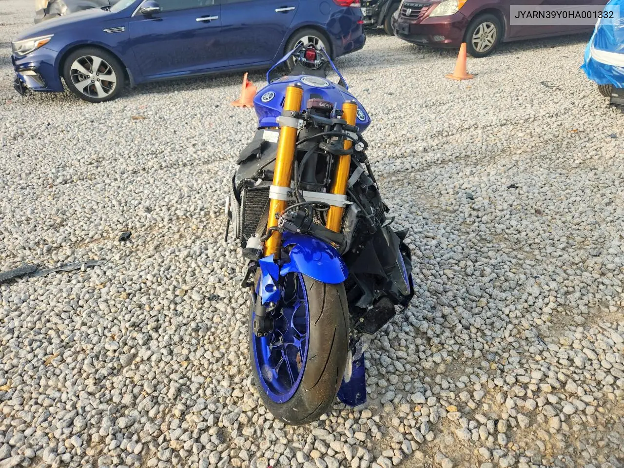2017 Yamaha Yzfr1 C VIN: JYARN39Y0HA001332 Lot: 50635176
