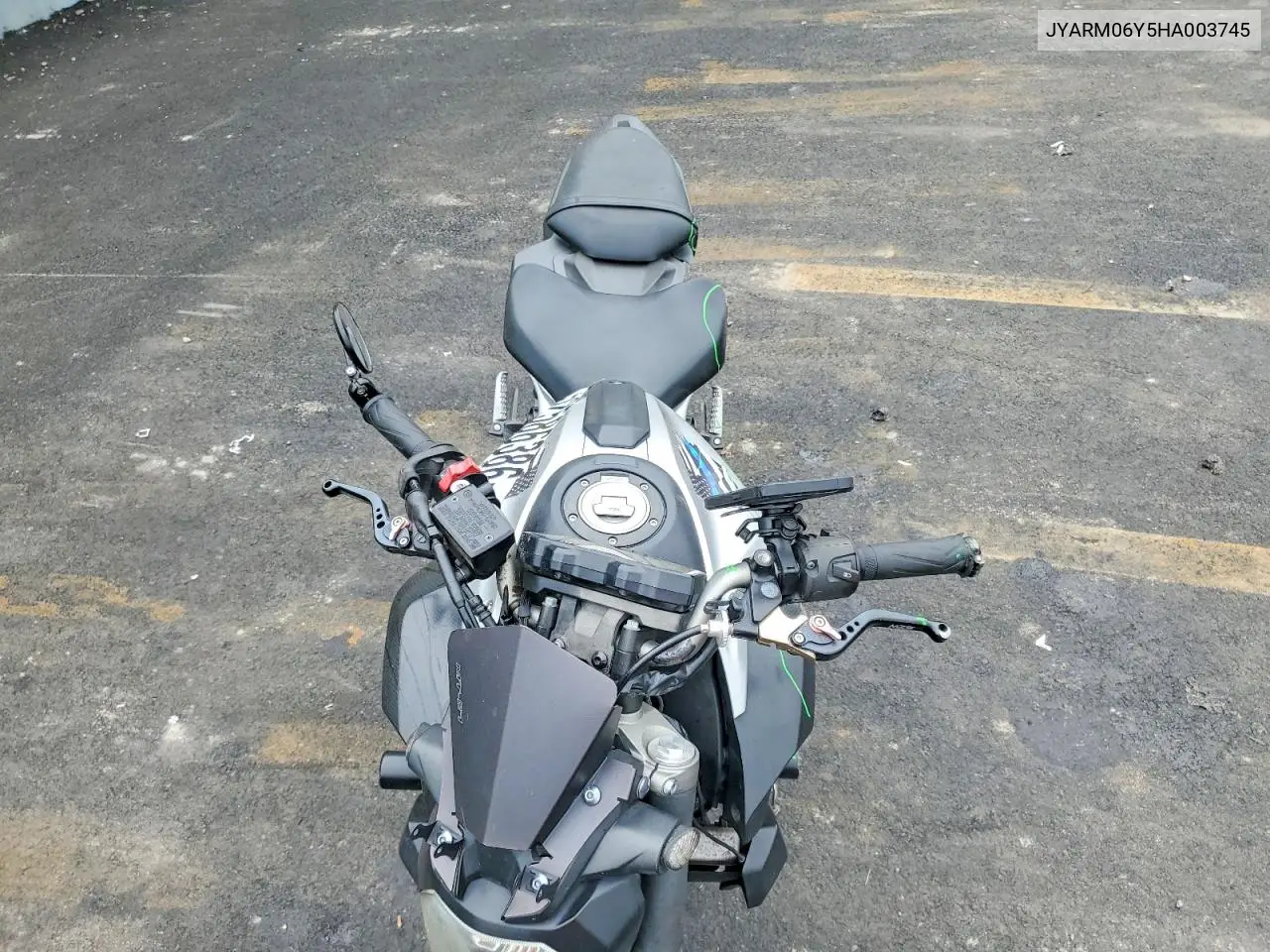 2017 Yamaha Fz07 C VIN: JYARM06Y5HA003745 Lot: 52586386