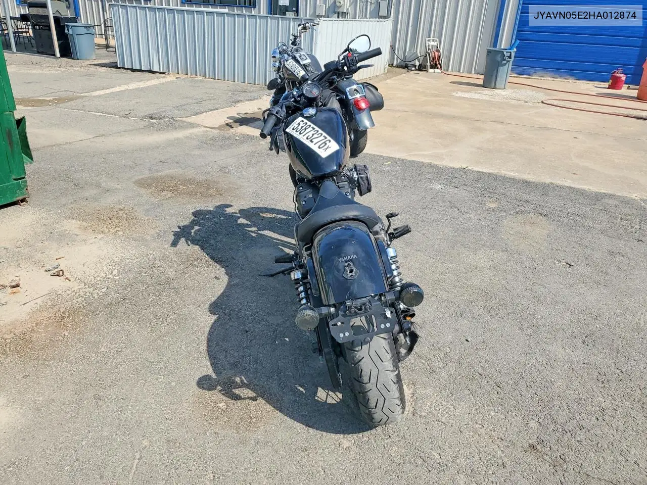 2017 Yamaha Xvs950 Cu VIN: JYAVN05E2HA012874 Lot: 53873276