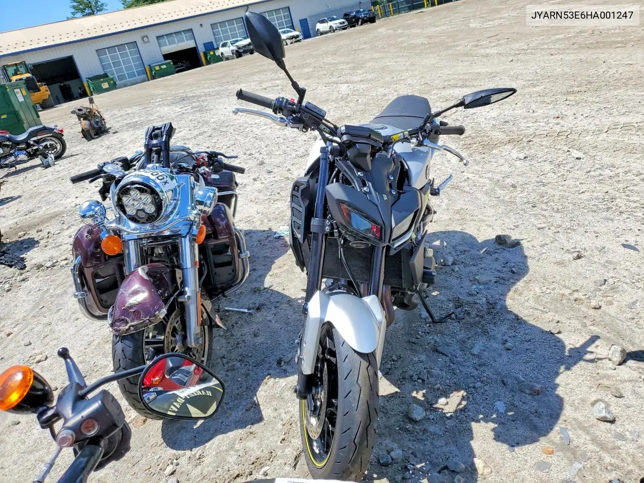 2017 Yamaha Fz09 VIN: JYARN53E6HA001247 Lot: 57031786