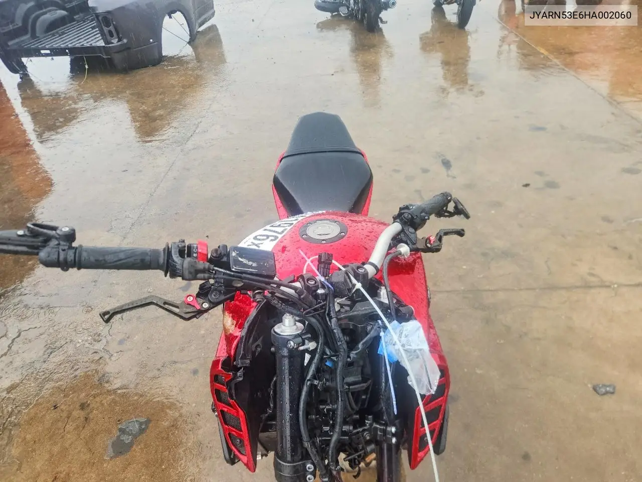 2017 Yamaha Fz09 VIN: JYARN53E6HA002060 Lot: 57341976