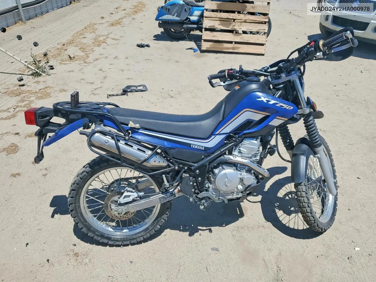 2017 Yamaha Xt250 C VIN: JYADG24Y2HA000978 Lot: 58911166