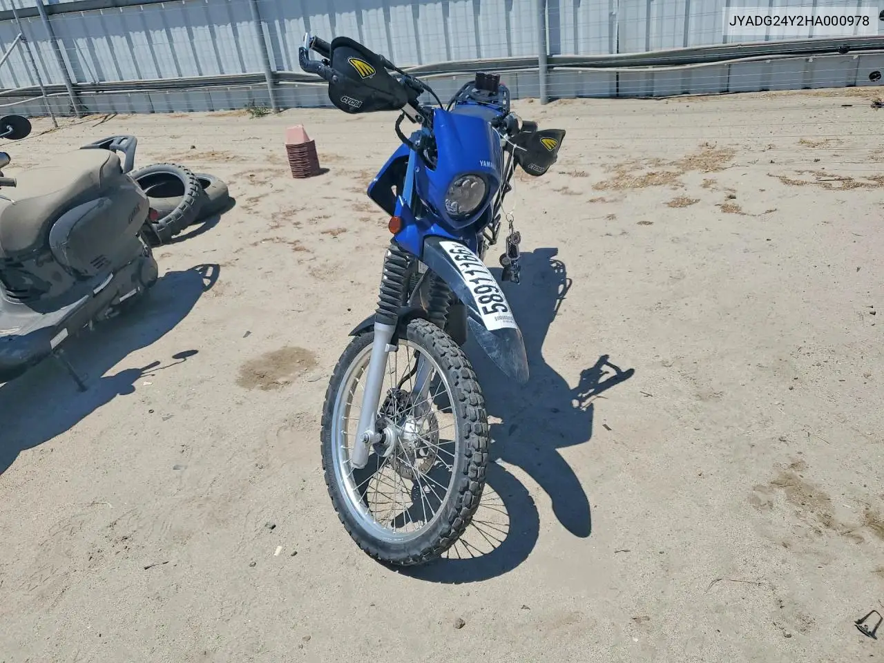 2017 Yamaha Xt250 C VIN: JYADG24Y2HA000978 Lot: 58911166