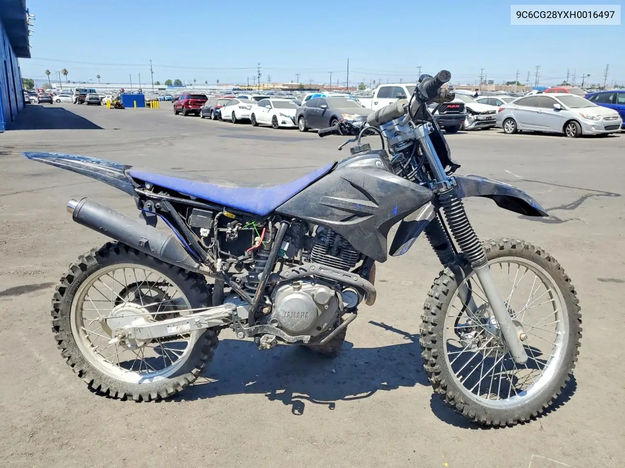2017 Yamaha Ttr230 VIN: 9C6CG28YXH0016497 Lot: 60917816