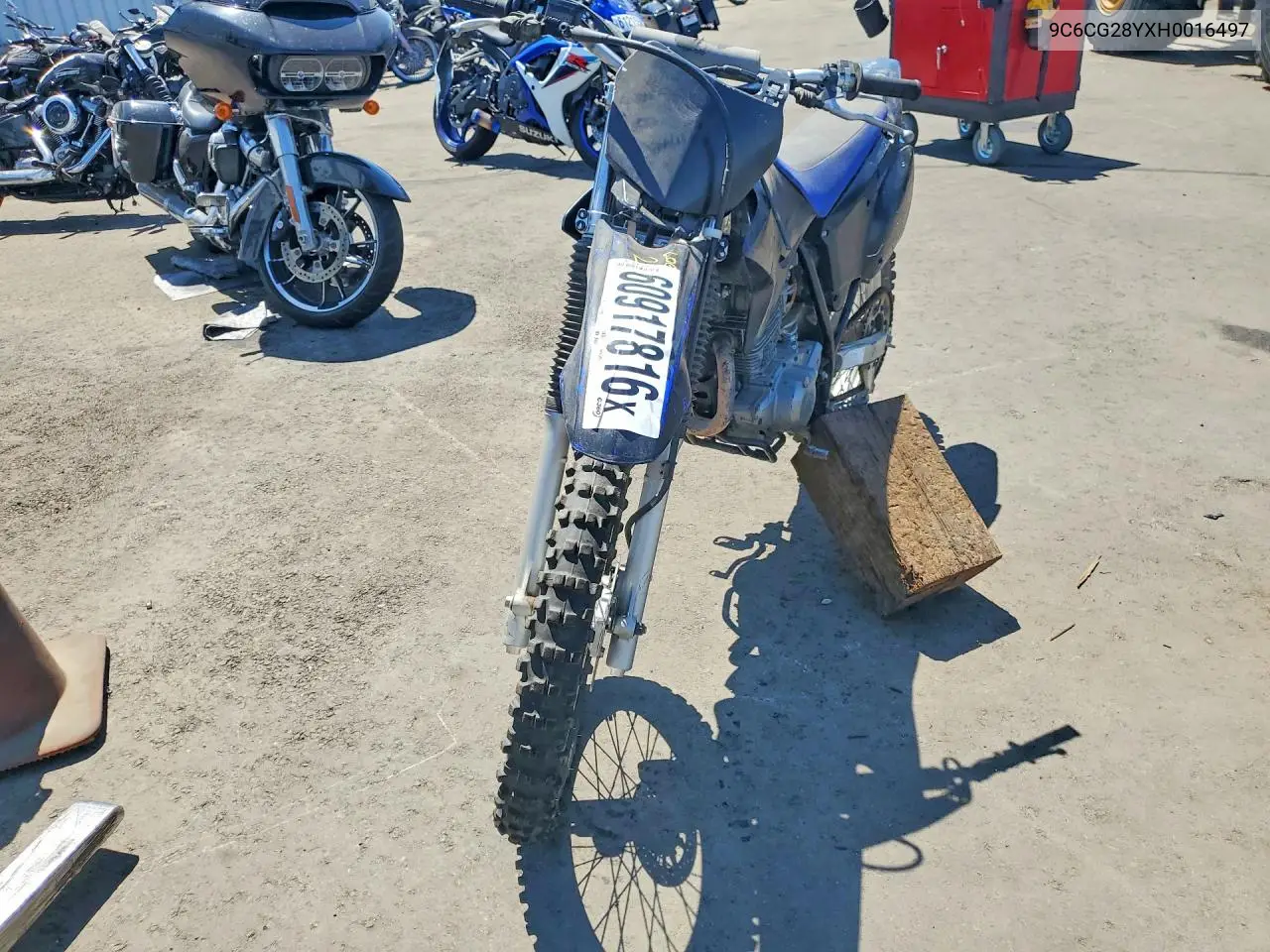2017 Yamaha Ttr230 VIN: 9C6CG28YXH0016497 Lot: 60917816