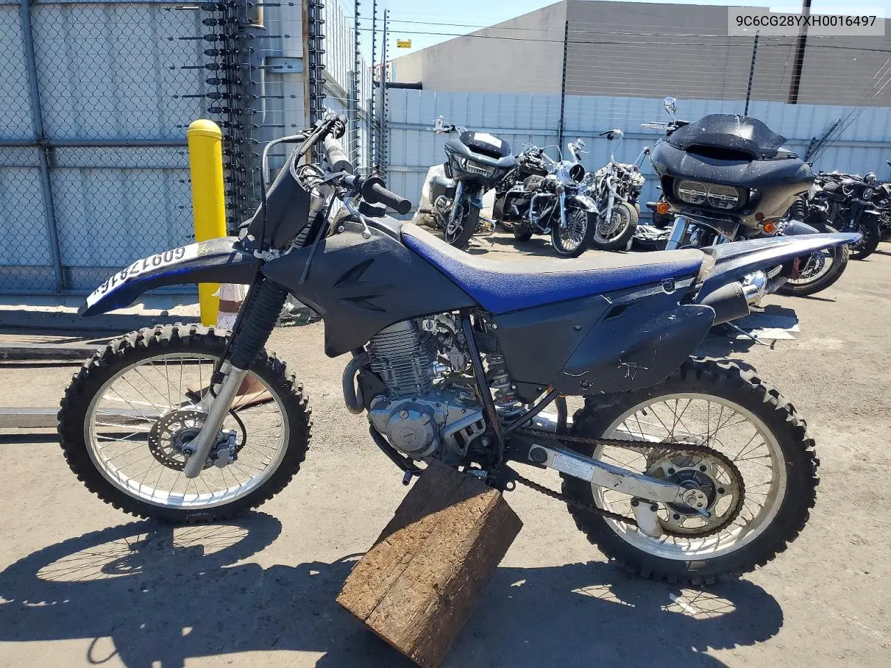 2017 Yamaha Ttr230 VIN: 9C6CG28YXH0016497 Lot: 60917816