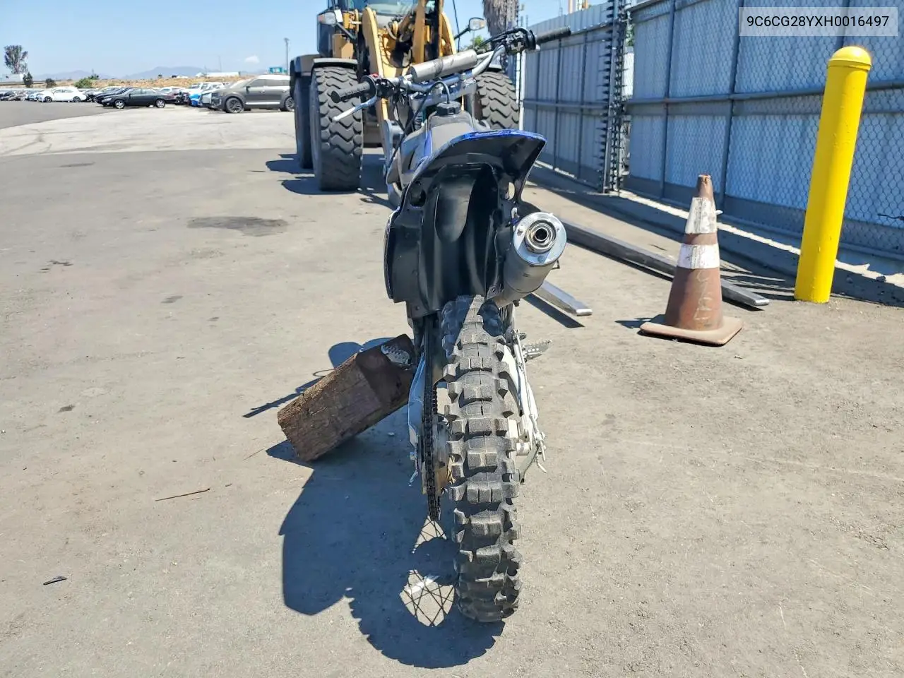 2017 Yamaha Ttr230 VIN: 9C6CG28YXH0016497 Lot: 60917816