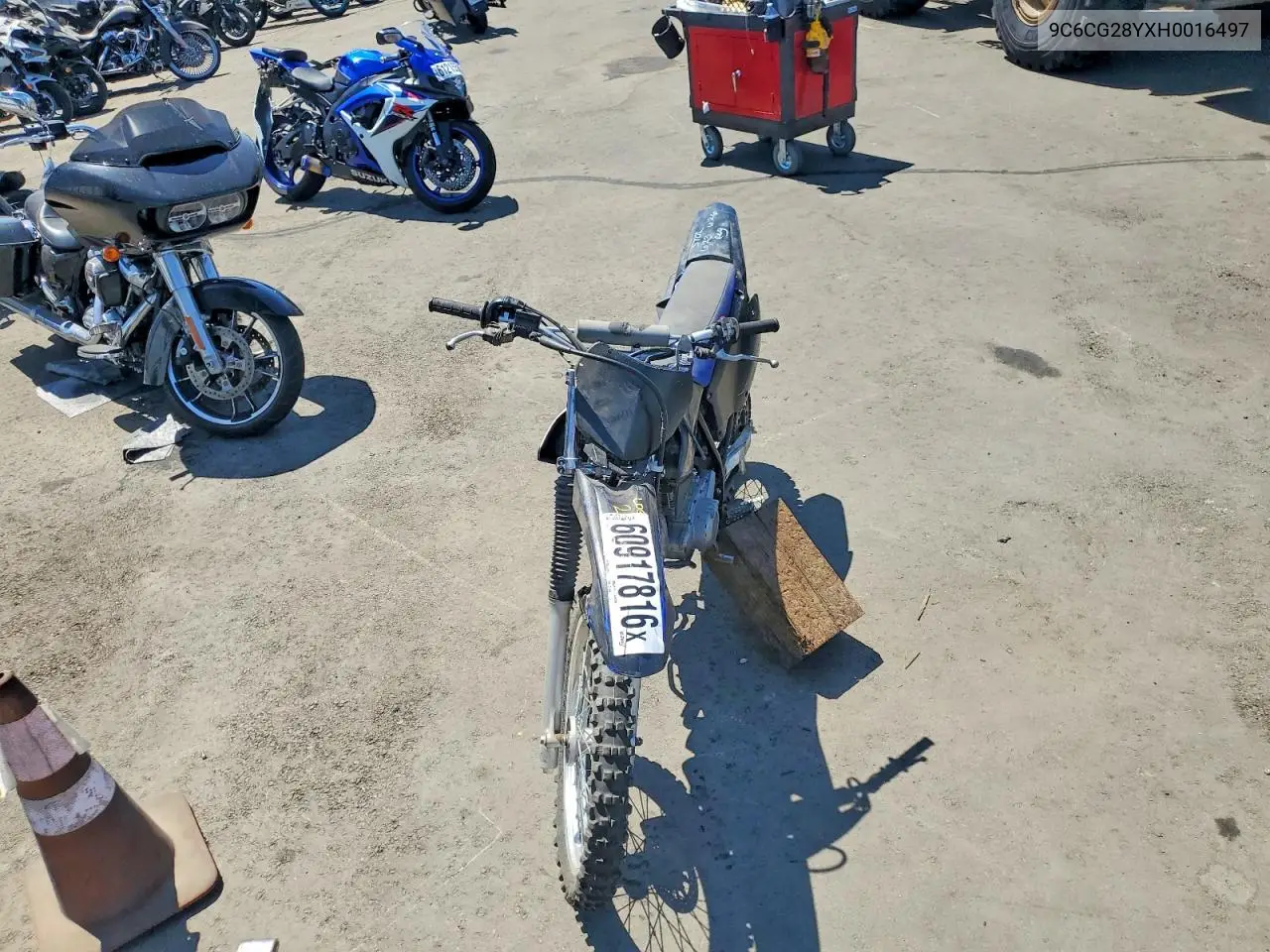 2017 Yamaha Ttr230 VIN: 9C6CG28YXH0016497 Lot: 60917816