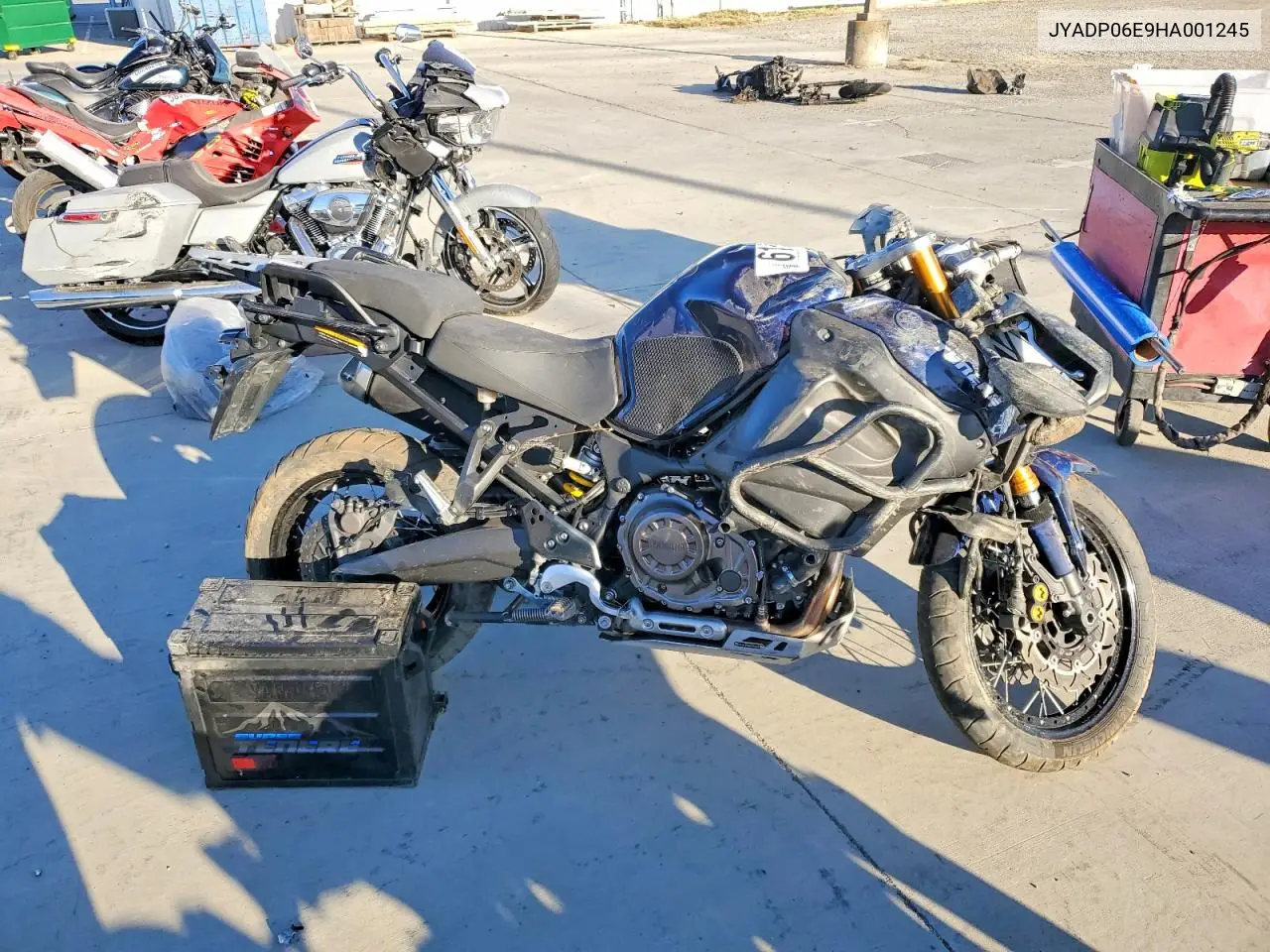 2017 Yamaha Xt1200Z VIN: JYADP06E9HA001245 Lot: 61423426