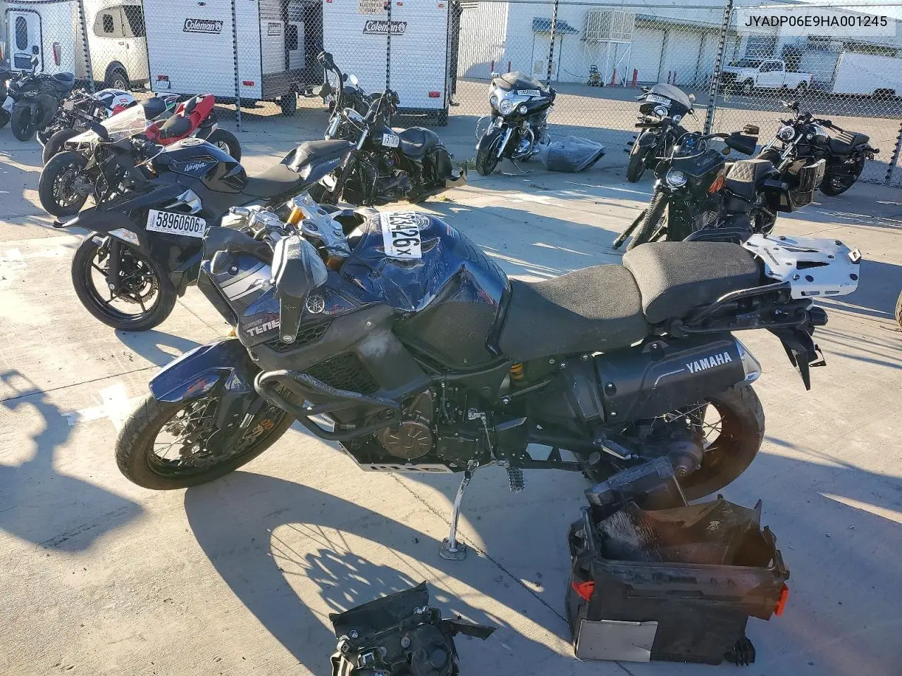 2017 Yamaha Xt1200Z VIN: JYADP06E9HA001245 Lot: 61423426
