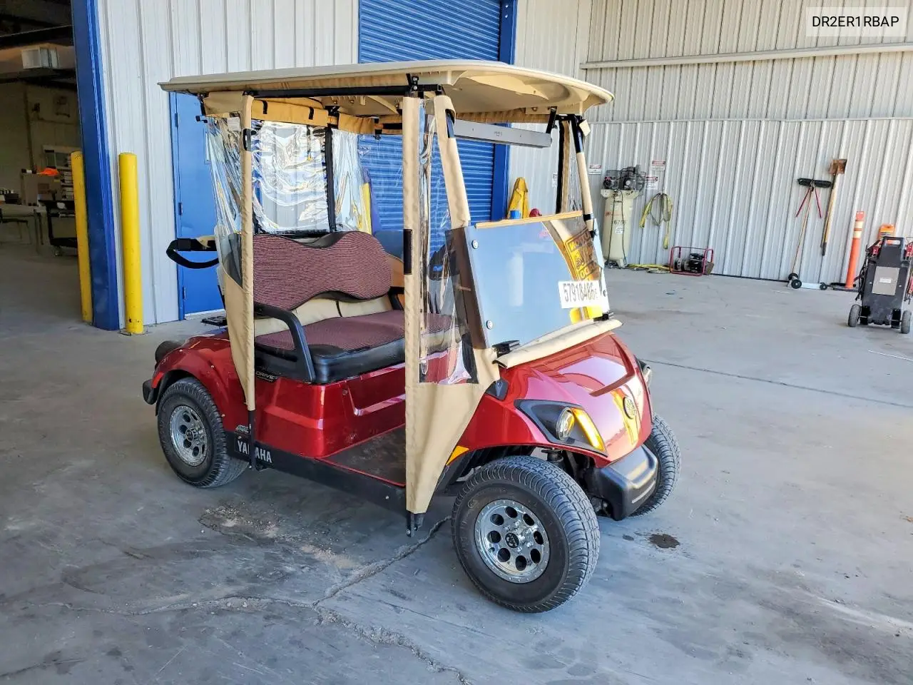 2018 Yamaha Golf Cart VIN: DR2ER1RBAP Lot: 57918486